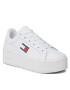 Tommy Jeans Сникърси Tjw Flatform Ess EN0EN02426 Бял - Pepit.bg