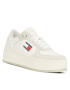 Tommy Jeans Сникърси Tjw Flatform Mat Mix EN0EN02538 Бял - Pepit.bg