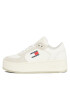 Tommy Jeans Сникърси Tjw Flatform Mat Mix EN0EN02538 Бял - Pepit.bg