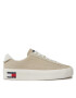 Tommy Jeans Сникърси Tjw Vulc Flatform Suede Sneaker EN0EN02519 Бежов - Pepit.bg