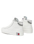 Tommy Jeans Сникърси Tjw Vulc Leather Plat Mc EN0EN02285 Бял - Pepit.bg