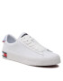 Tommy Jeans Сникърси Vulcanized Leather EN0EN02030 Бял - Pepit.bg