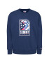 Tommy Jeans Суитшърт Basketball Crew DM0DM10661 Тъмносин Regular Fit - Pepit.bg