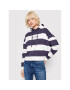 Tommy Jeans Суитшърт Bxy Linear Stripe DW0DW11187 Тъмносин Relaxed Fit - Pepit.bg