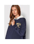 Tommy Jeans Суитшърт College Logo DW0DW13581 Тъмносин Oversize - Pepit.bg