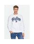 Tommy Jeans Суитшърт College Pop DM0DM16383 Бял Relaxed Fit - Pepit.bg