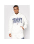 Tommy Jeans Суитшърт Collegiate DM0DM12543 Бял Relaxed Fit - Pepit.bg