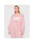 Tommy Jeans Суитшърт Collegiate DW0DW12103 Розов Relaxed Fit - Pepit.bg