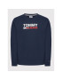 Tommy Jeans Суитшърт Corp Logo DM0DM12938 Тъмносин Regular Fit - Pepit.bg