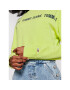 Tommy Jeans Суитшърт Cropped Tape Crew DW0DW09793 Зелен Regular Fit - Pepit.bg