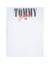 Tommy Jeans Суитшърт Essential Logo 1+ DW0DW16397 Бял Relaxed Fit - Pepit.bg