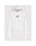 Tommy Jeans Суитшърт Essential Logo DW0DW11049 Бял Regular Fit - Pepit.bg