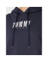 Tommy Jeans Суитшърт Essential Logo DW0DW14327 Тъмносин Relaxed Fit - Pepit.bg