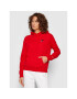 Tommy Jeans Суитшърт Homespun Heart DW0DW10395 Червен Relaxed Fit - Pepit.bg