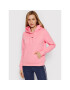 Tommy Jeans Суитшърт Linear Logo DW0DW10132 Розов Regular Fit - Pepit.bg