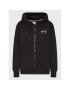 Tommy Jeans Суитшърт Ovrszd Signature Zip DW0DW13575 Черен Oversize - Pepit.bg