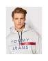 Tommy Jeans Суитшърт Reflective Flag DM0DM07410 Сив Regular Fit - Pepit.bg