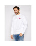 Tommy Jeans Суитшърт Tjm Badge Crew DM0DM06592 Бял Regular Fit - Pepit.bg