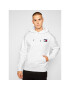 Tommy Jeans Суитшърт Tjm Badge Hoddie DM0DM06593 Бял Regular Fit - Pepit.bg