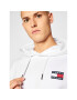 Tommy Jeans Суитшърт Tjm Badge Hoddie DM0DM06593 Бял Regular Fit - Pepit.bg