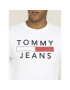 Tommy Jeans Суитшърт Tjm Essential Graphic Crew DM0DM07413 Бял Regular Fit - Pepit.bg