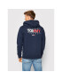 Tommy Jeans Суитшърт Tjm Essential Graphic Zipthru DM0DM11629 Тъмносин Regular Fit - Pepit.bg