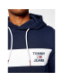 Tommy Jeans Суитшърт Tjm Essentiale Graphic Hoodie DM0DM07929 Тъмносин Regular Fit - Pepit.bg