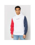 Tommy Jeans Суитшърт Tjm Half And Half Hoodie DM0DM10195 Бял Regular Fit - Pepit.bg