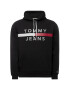 Tommy Jeans Суитшърт Tjm Reflective Flag DM0DM07410 Черен Regular Fit - Pepit.bg