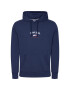 Tommy Jeans Суитшърт Tjm Timeless Tommy Hoodie 1 DM0DM10208 Тъмносин Regular Fit - Pepit.bg