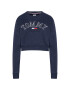 Tommy Jeans Суитшърт Tjw Crop College Logo DW0DW09792 Тъмносин Regular Fit - Pepit.bg