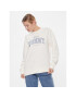 Tommy Jeans Суитшърт Tjw Rlx Varsity Luxe Crew DW0DW17339 Бял Regular Fit - Pepit.bg