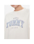 Tommy Jeans Суитшърт Tjw Rlx Varsity Luxe Crew DW0DW17339 Бял Regular Fit - Pepit.bg