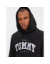 Tommy Jeans Суитшърт Varsity DM0DM18401 Черен Regular Fit - Pepit.bg