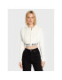 Tommy Jeans Суитшърт Waistband DW0DW14266 Бял Cropped Fit - Pepit.bg