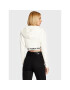 Tommy Jeans Суитшърт Waistband DW0DW14266 Бял Cropped Fit - Pepit.bg