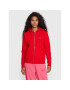 Tommy Jeans Суитшърт Zip Through DW0DW10135 Червен Regular Fit - Pepit.bg