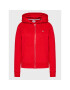 Tommy Jeans Суитшърт Zip Through DW0DW10135 Червен Regular Fit - Pepit.bg