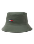 Tommy Jeans Текстилна шапка Flag Bucket AM0AM08495 Зелен - Pepit.bg