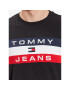 Tommy Jeans Тениска с дълъг ръкав Colorblock DM0DM16834 Черен Relaxed Fit - Pepit.bg