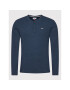 Tommy Jeans Тениска с дълъг ръкав Henley DM0DM12249 Тъмносин Regular Fit - Pepit.bg