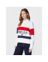 Tommy Jeans Тениска с яка и копчета Archive DW0DW14258 Бял Oversize - Pepit.bg