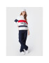 Tommy Jeans Тениска с яка и копчета Archive DW0DW14258 Бял Oversize - Pepit.bg