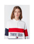 Tommy Jeans Тениска с яка и копчета Archive DW0DW14258 Бял Oversize - Pepit.bg