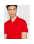 Tommy Jeans Тениска с яка и копчета Essential DM0DM12219 Червен Slim Fit - Pepit.bg