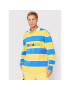 Tommy Jeans Тениска с яка и копчета Stripe Rugby DM0DM14949 Син Regular Fit - Pepit.bg