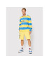 Tommy Jeans Тениска с яка и копчета Stripe Rugby DM0DM14949 Син Regular Fit - Pepit.bg