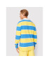 Tommy Jeans Тениска с яка и копчета Stripe Rugby DM0DM14949 Син Regular Fit - Pepit.bg