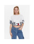 Tommy Jeans Тишърт Archive 2 DW0DW15460 Бял Oversize - Pepit.bg