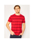 Tommy Jeans Тишърт Bold Stripe Tee DM0DM07810 Червен Regular Fit - Pepit.bg